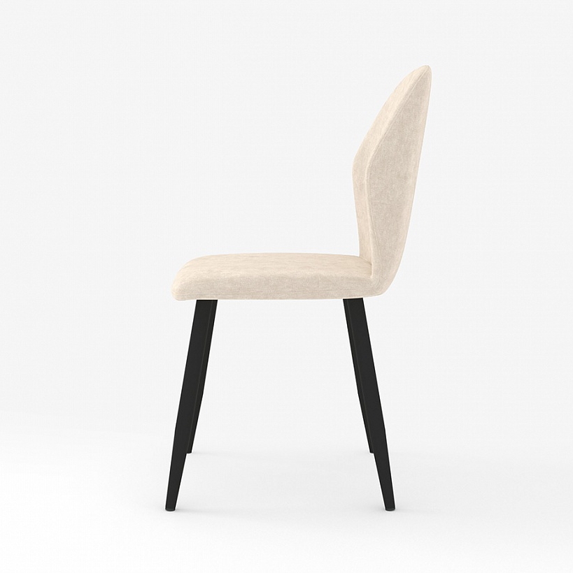 Современный стул  для кухни Сидней (бежевый-Velvet Lux 58)