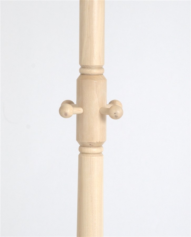 Вешалка напольная деревянная Ригли 03 (белёный дуб)