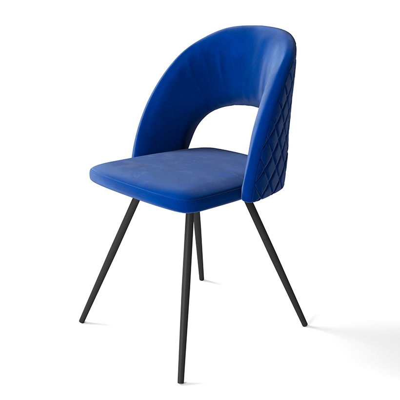 Модные стулья для кухни Клэр (premier-22, синий)